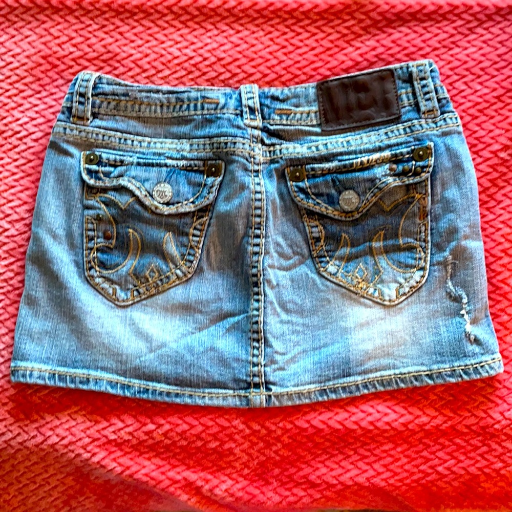 Mek denim tangier mini skirt size 27 like new